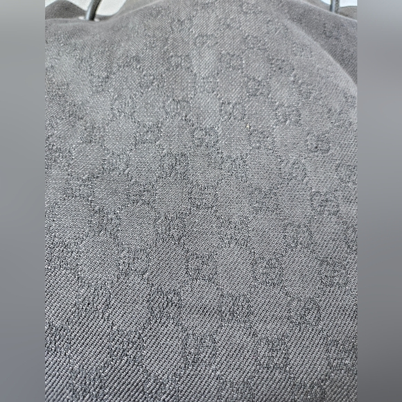 GUCCI tote black denim interlocking G Vintage - Picture 5 of 15